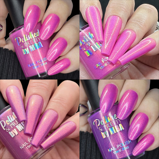 Life Is Better In Flip Flops-Solar Multichrome Shimmer Crelly Nail Polish