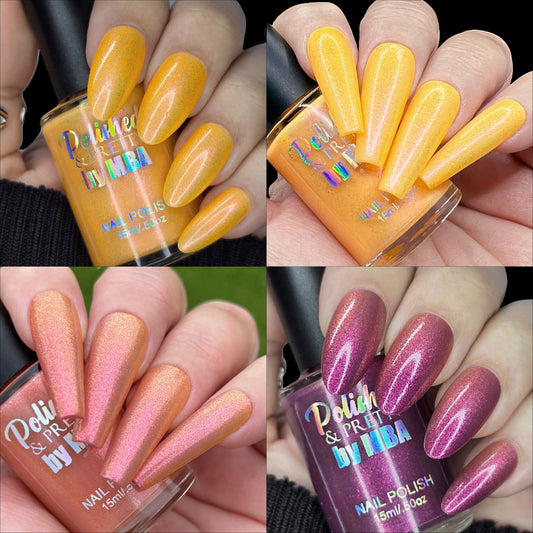 Summer Dreams-Solar Multichrome Shimmer Crelly Nail Polish