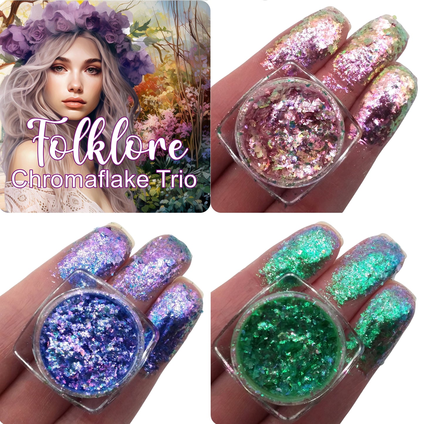 Magical-Chromaflake Multichrome Flake Eyeshadow Flakes