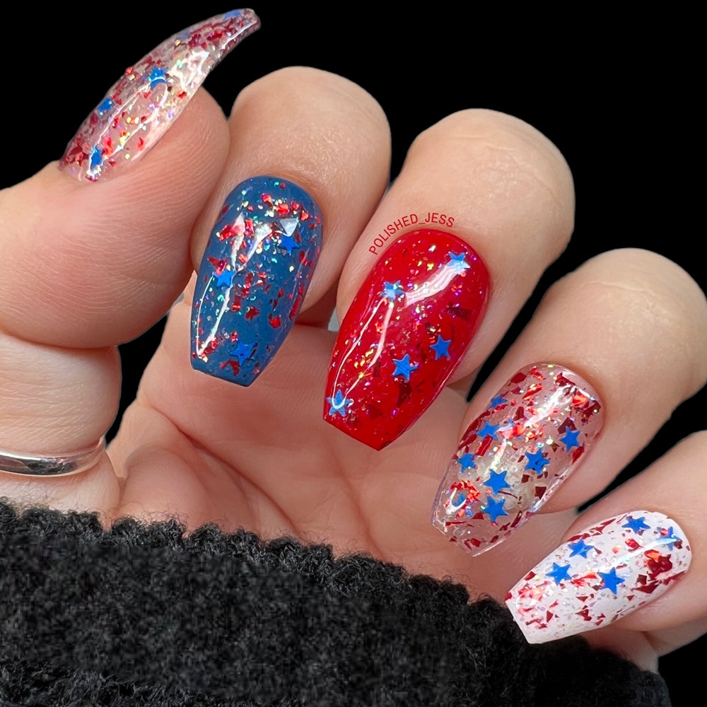 Celebration-Nail Polish 5 FREE Large 15ml