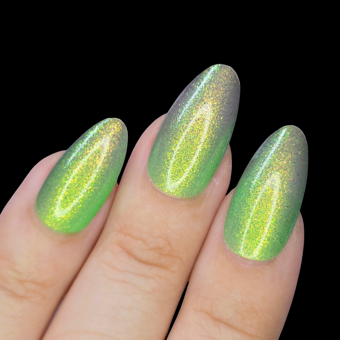 Find Me Under The Palms-Solar Multichrome Shimmer Crelly Nail Polish