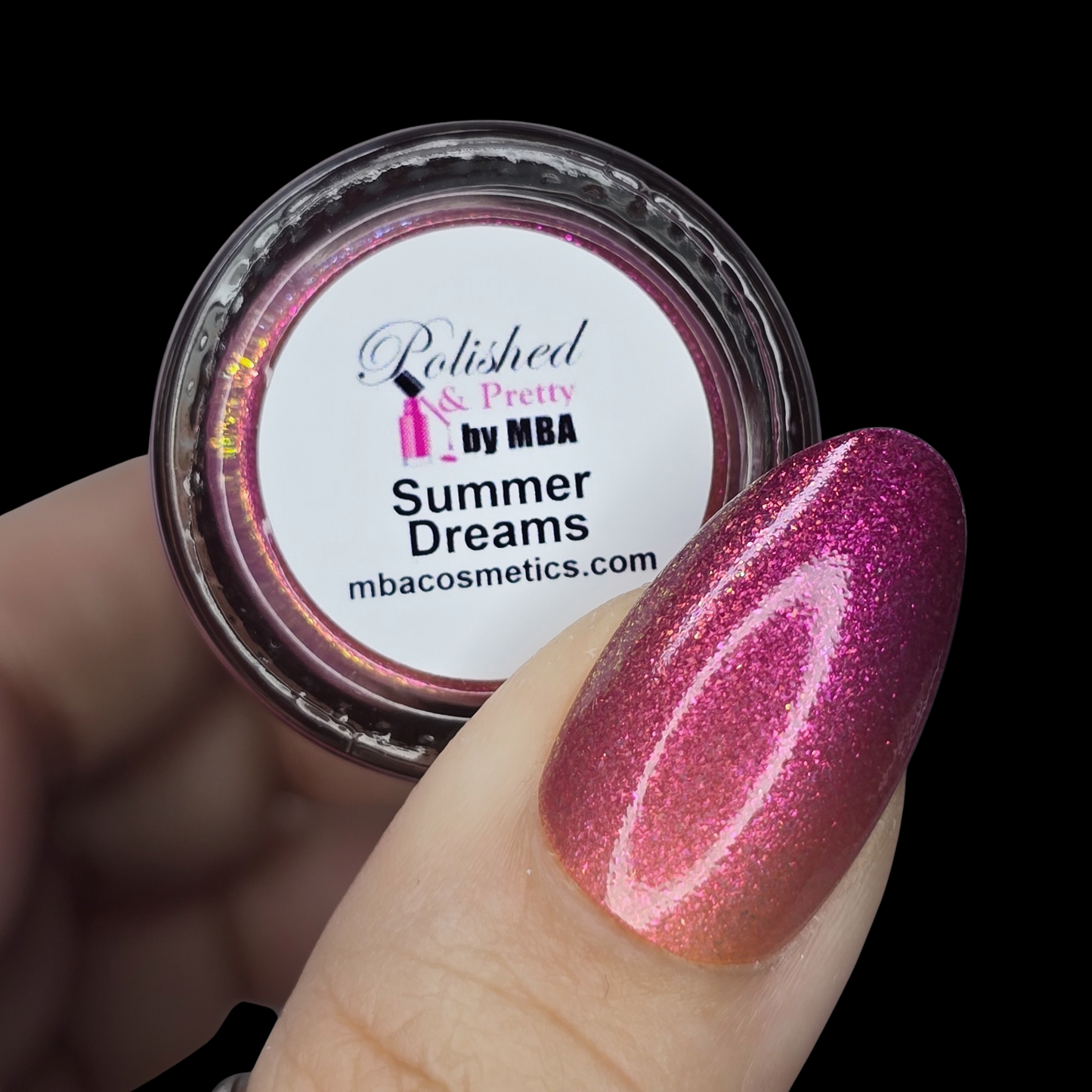 Summer Dreams-Solar Multichrome Shimmer Crelly Nail Polish