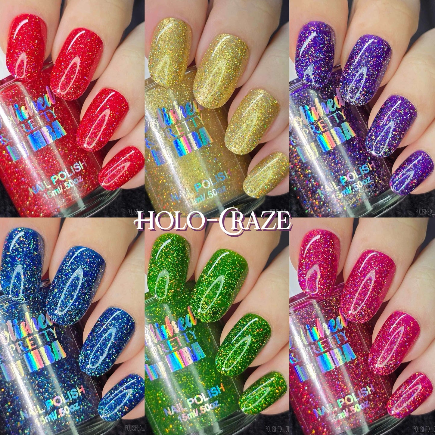 Happy Holo-Holographic-Nail Polish