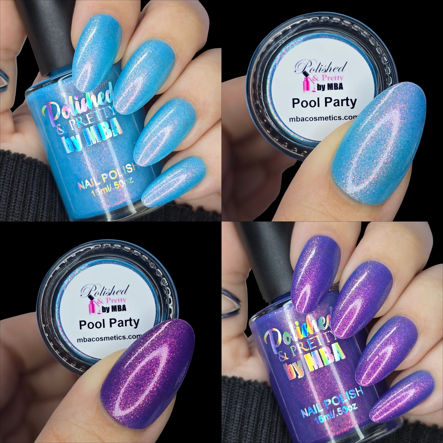 Fun In The Sun-Solar Multichrome Shimmer Polish Collection