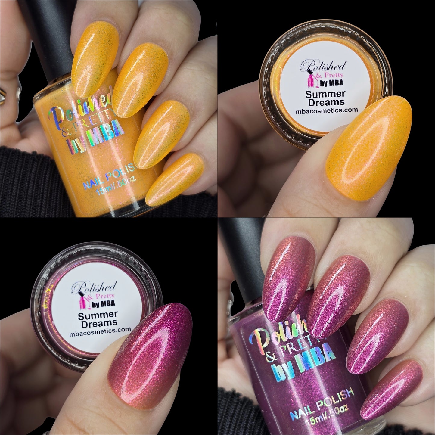 Fun In The Sun-Solar Multichrome Shimmer Polish Collection