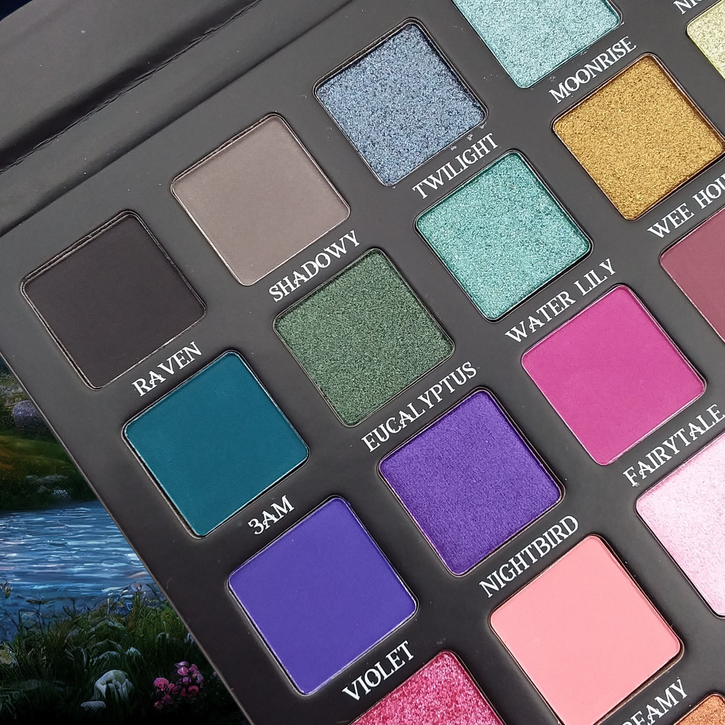 COMING SOON-Midnight Garden-Pressed Eyeshadow Palette