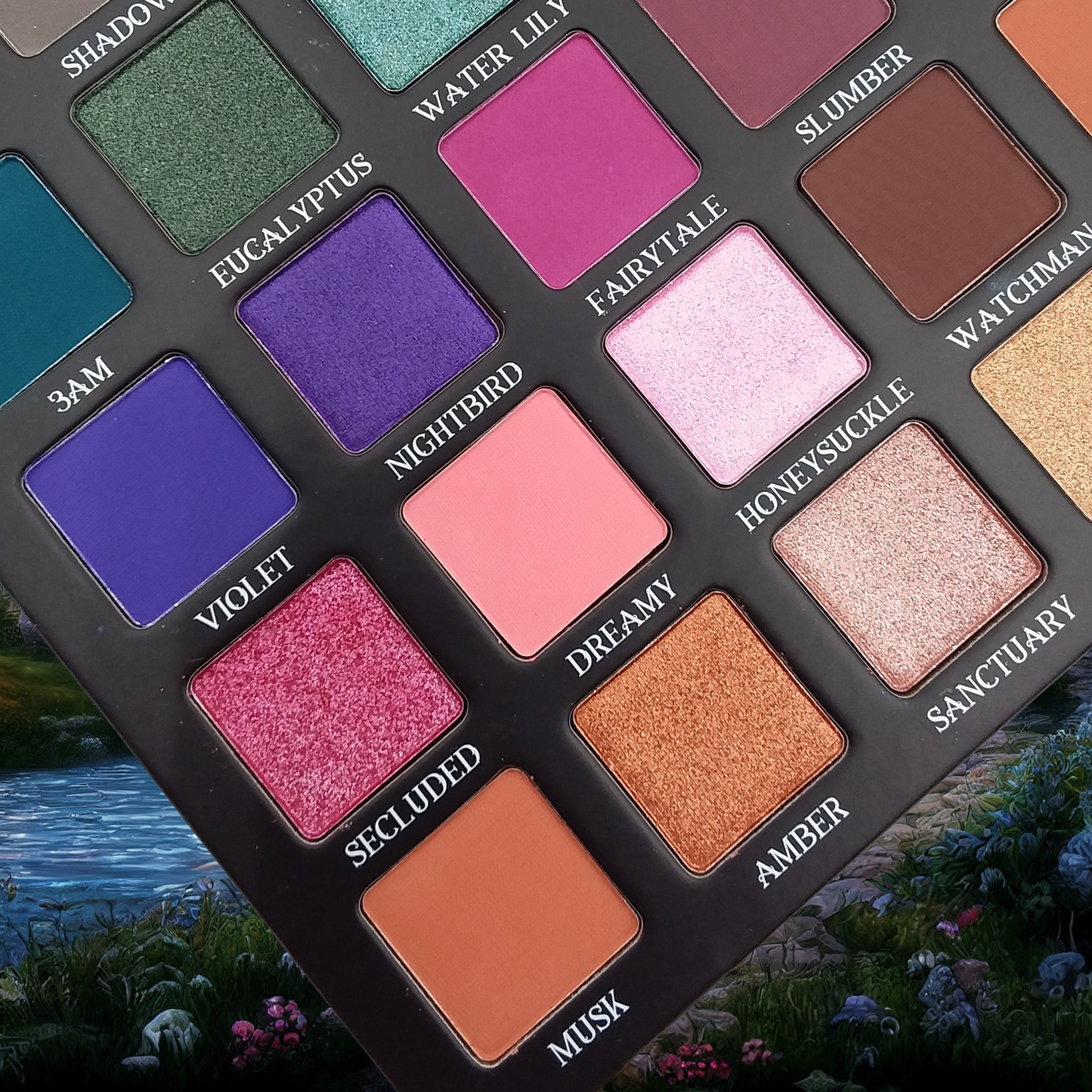 COMING SOON-Midnight Garden-Pressed Eyeshadow Palette