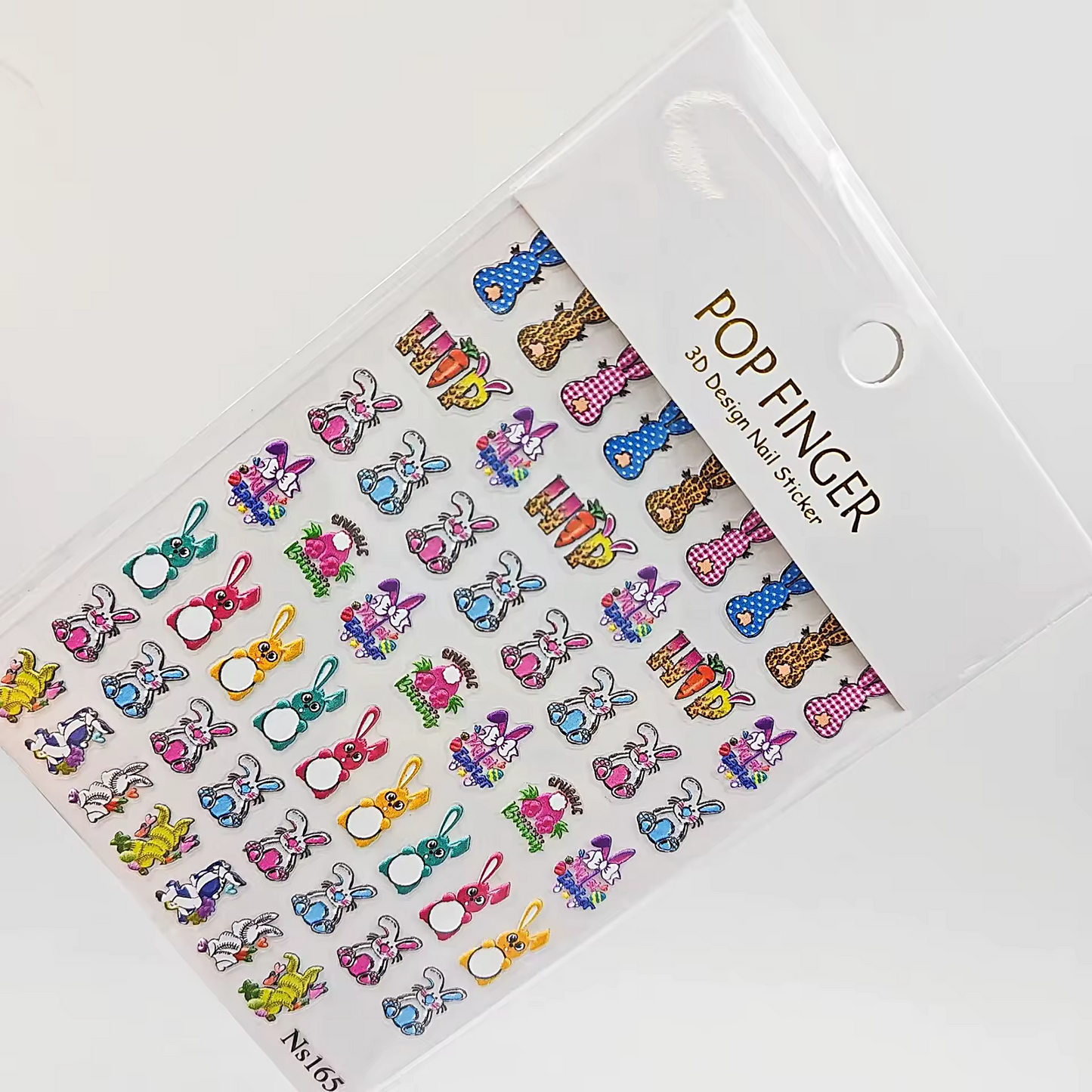 Easter Nail Decals- Self Adhesive 5D Nail Art NS165