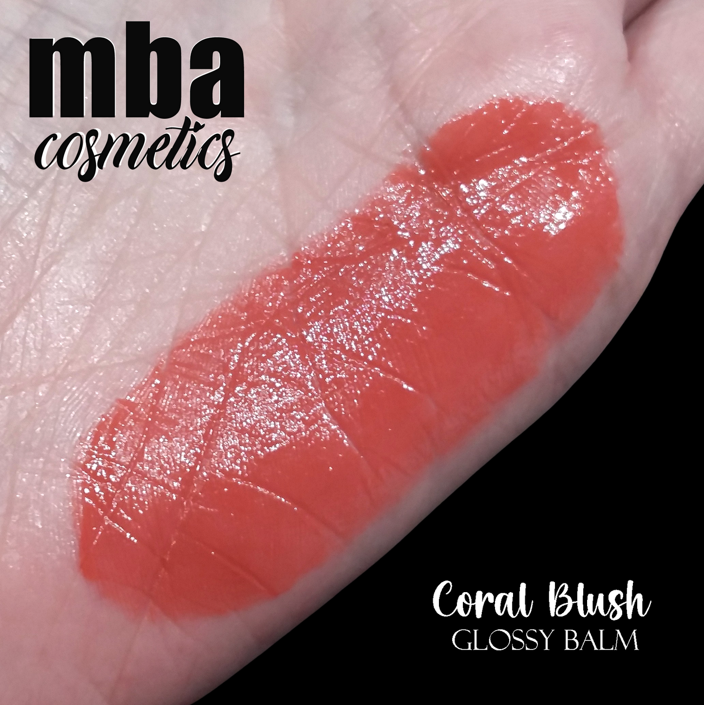 Coral Blush-Glossy Balm Lipstick