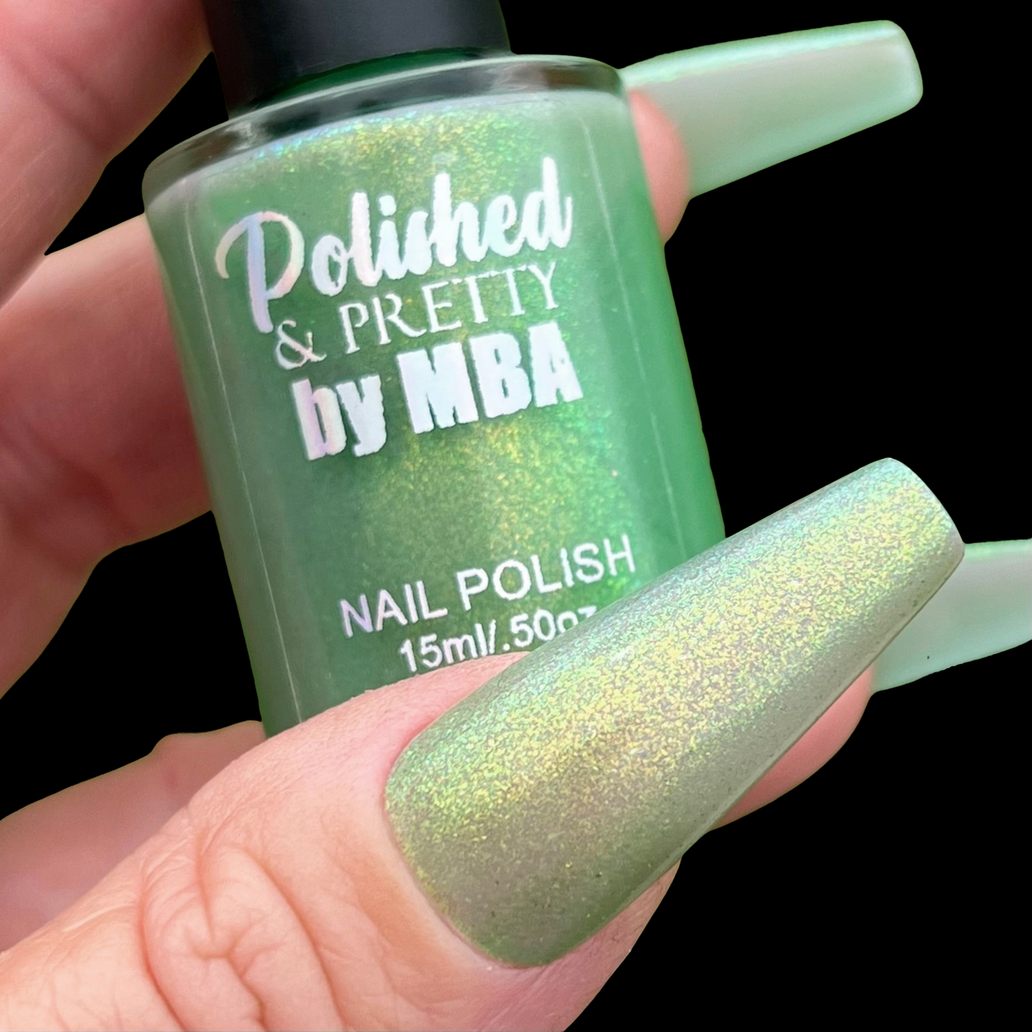 Find Me Under The Palms-Solar Multichrome Shimmer Crelly Nail Polish
