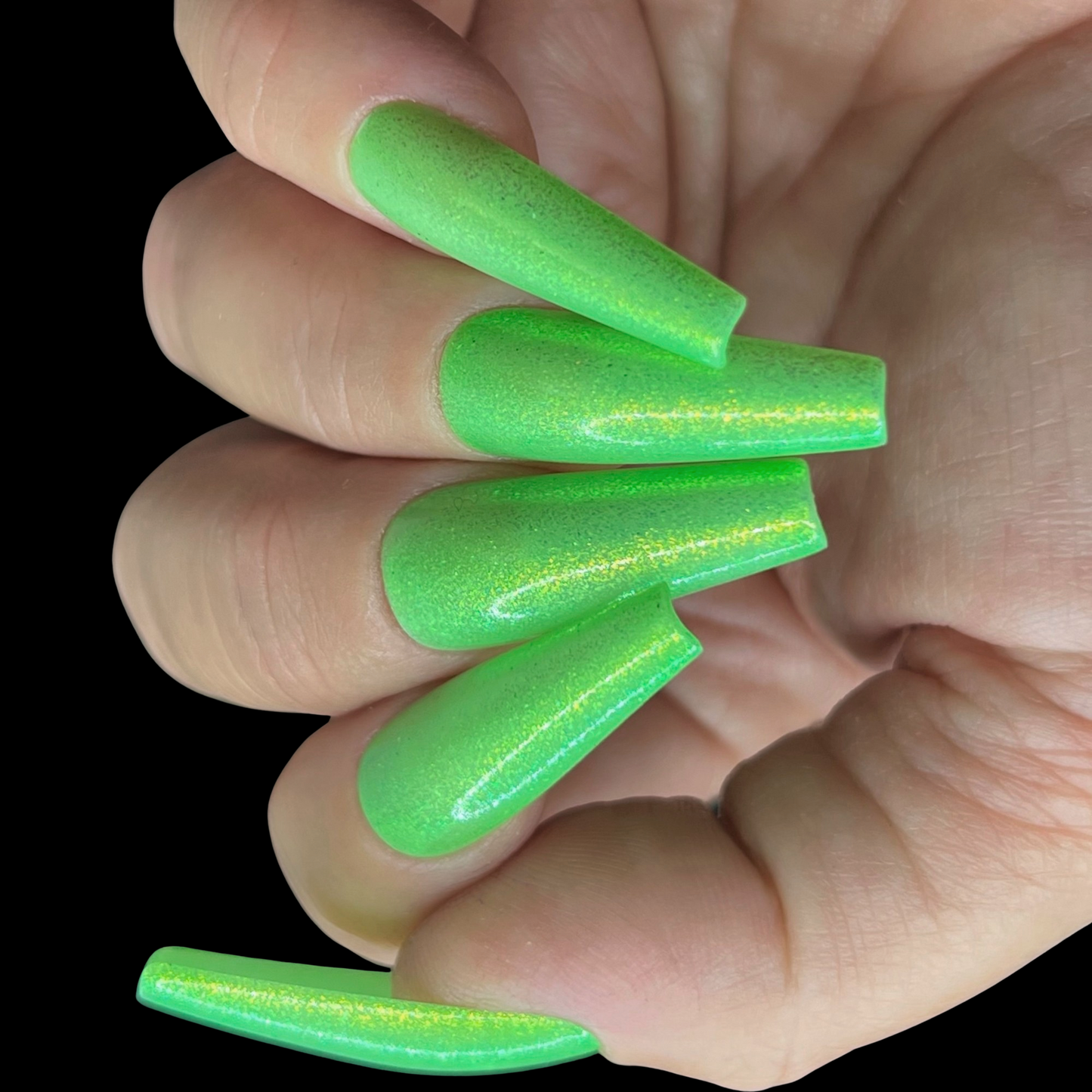 Find Me Under The Palms-Solar Multichrome Shimmer Crelly Nail Polish