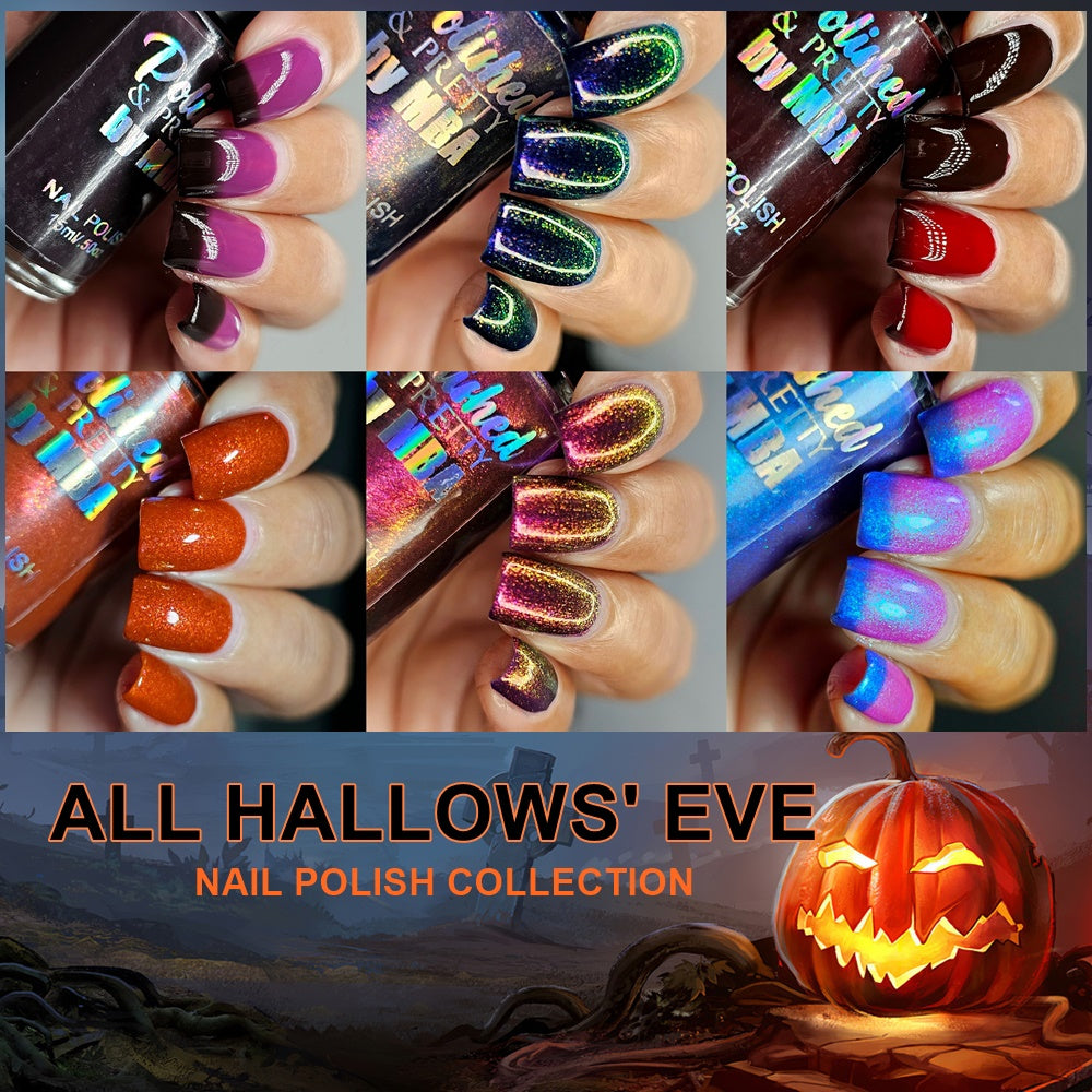 All Hallows Eve Nail Polish Collection-15ml Bottles