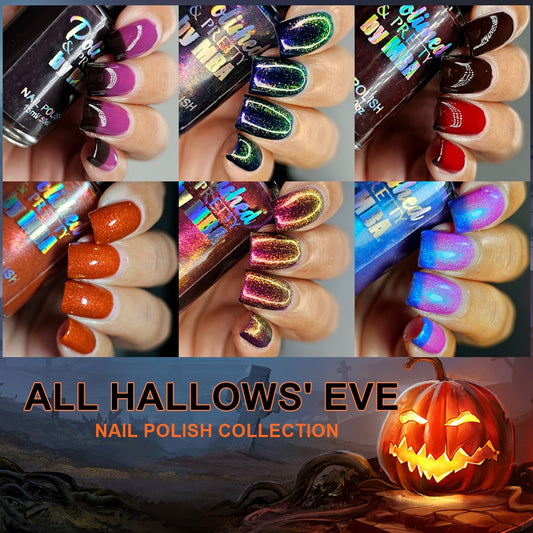 All Hallows Eve Nail Polish Collection-15ml Bottles