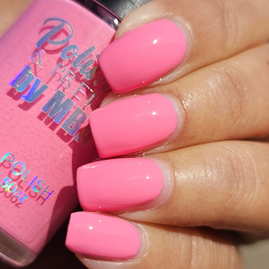 Lotus Blossom-Pink Cream Polish