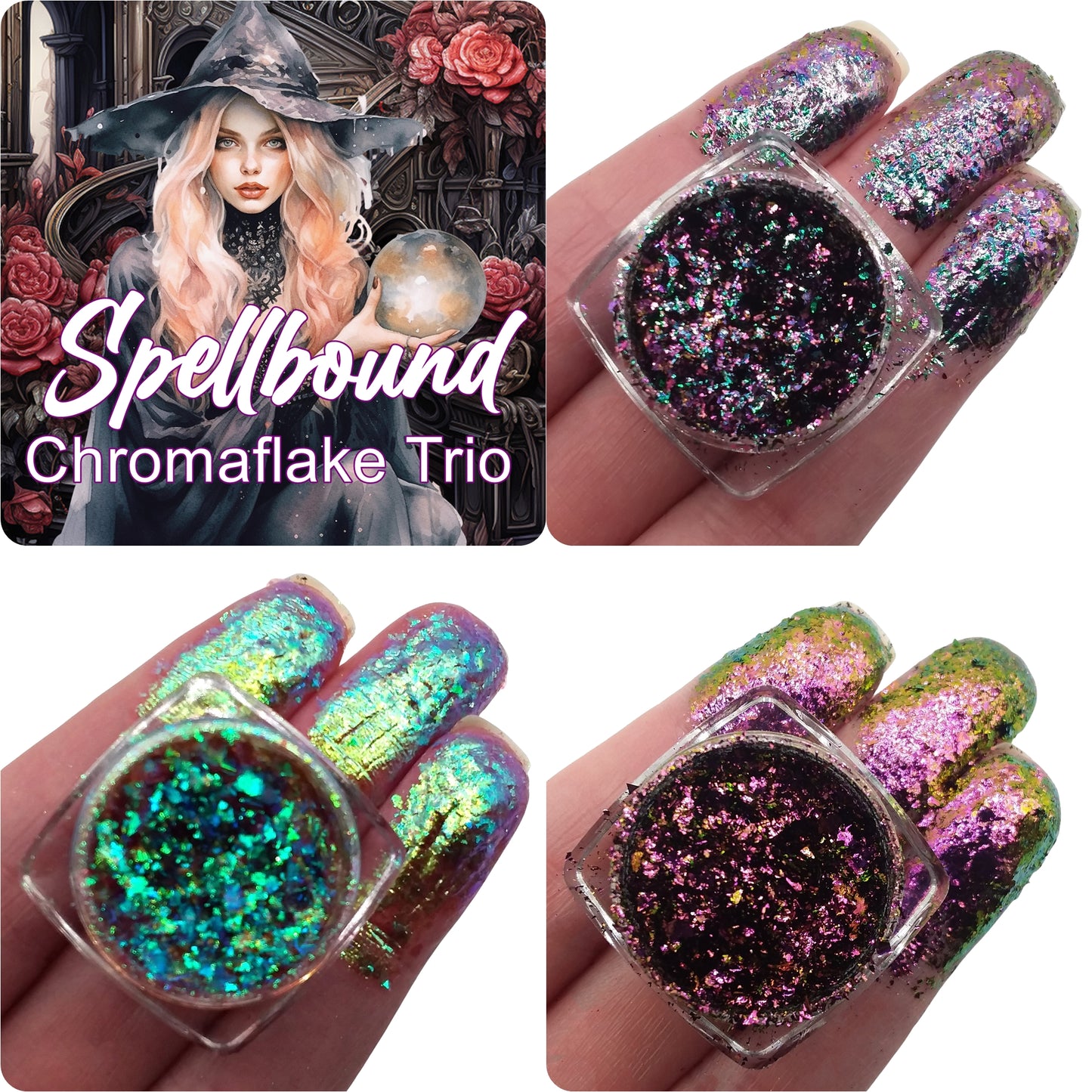 Spellbound-Chromaflake Eyeshadow Flake Collection