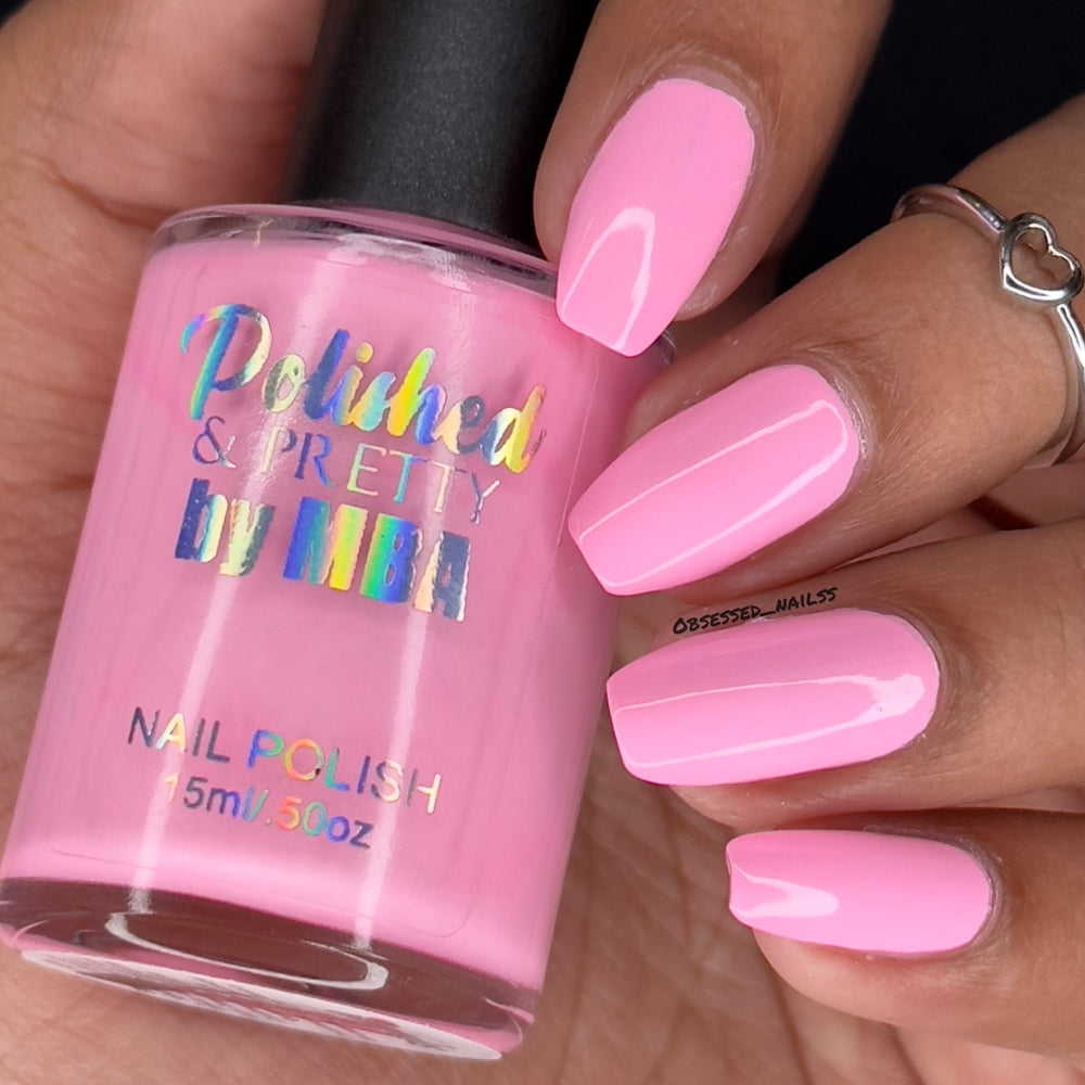 Sticky Sweet-Pastel Neon Nail Polish-Large 15ml Bottle