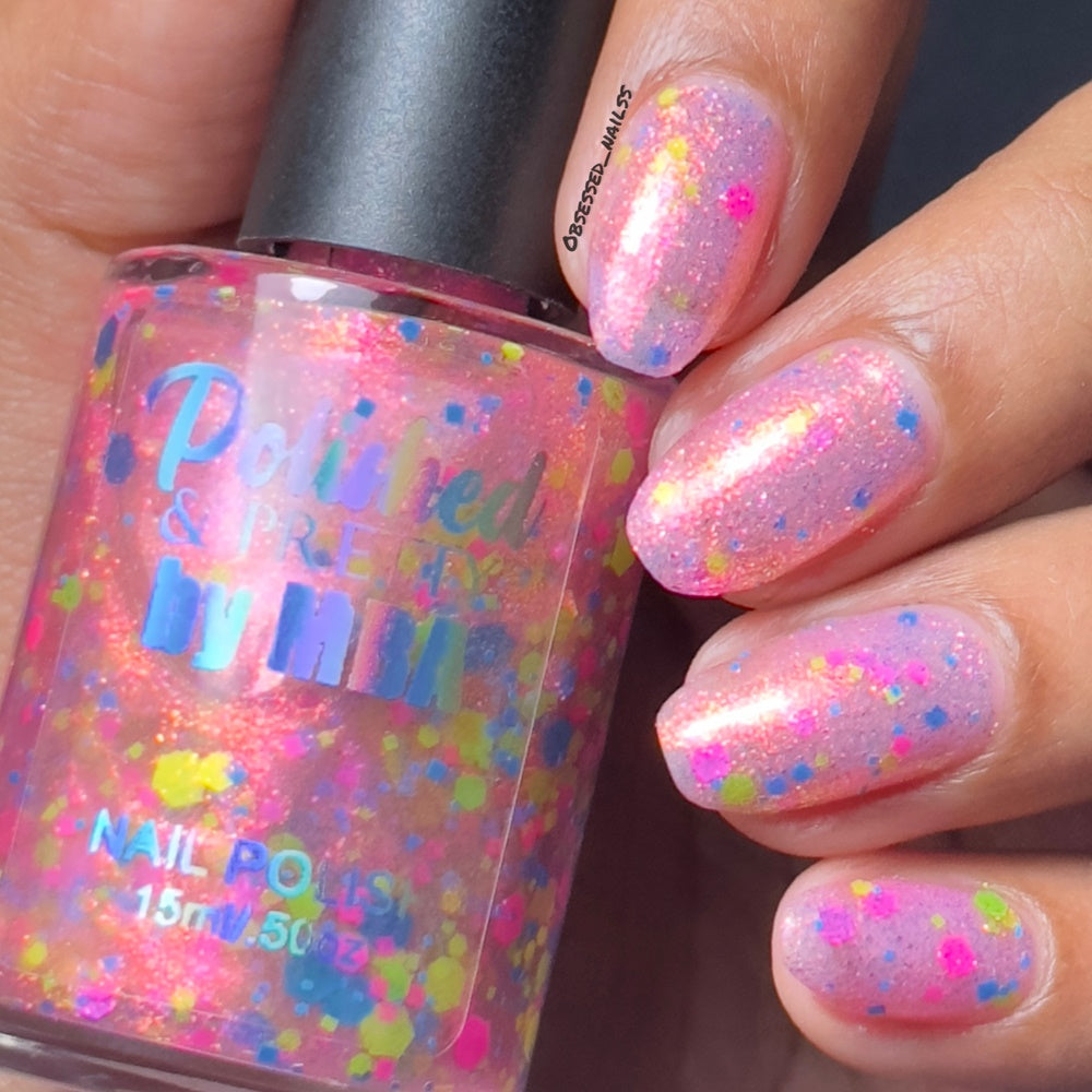 Unicorn Kiss-Iridescent Multichrome Polish-Large 15ml Bottle