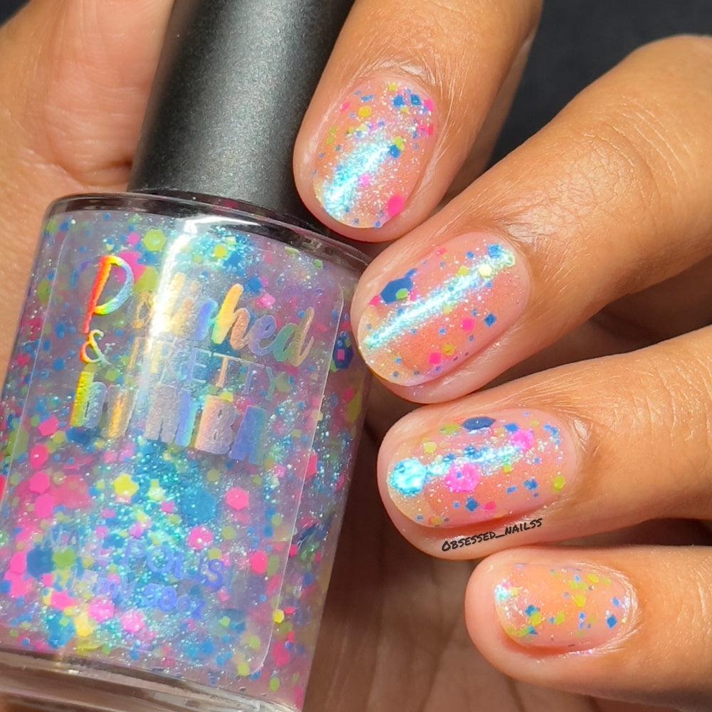 Unicorns Do Exist-Iridescent Multichrome Polish-Large 15ml Bottle