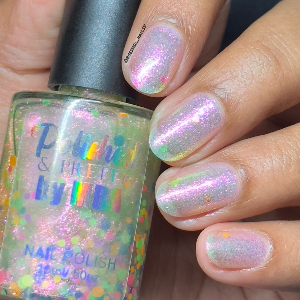 Unicorn Dreams-Iridescent Multichrome Polish-Large 15ml Bottle