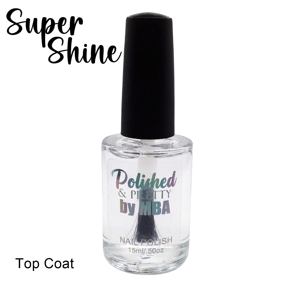 Super Shine-Nail Polish Top Coat Large 15ml