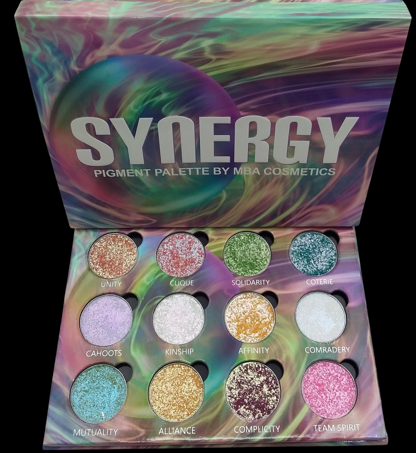 Synergy-Pressed Pigment Palette