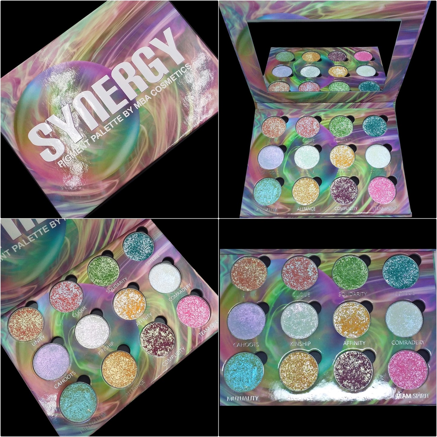 Synergy-Pressed Pigment Palette