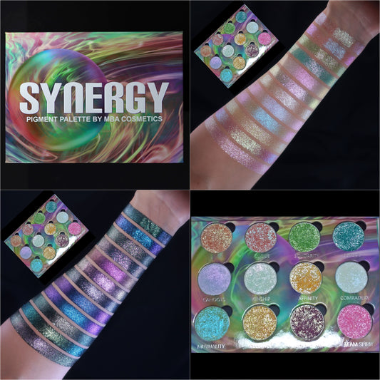 Synergy-Pressed Pigment Palette