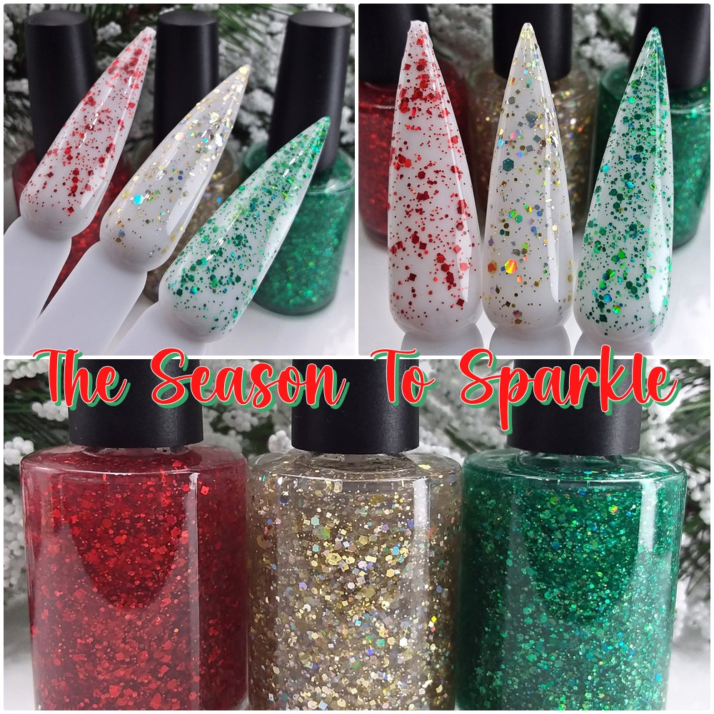 The Season To Sparkle Trio-Polish Collection