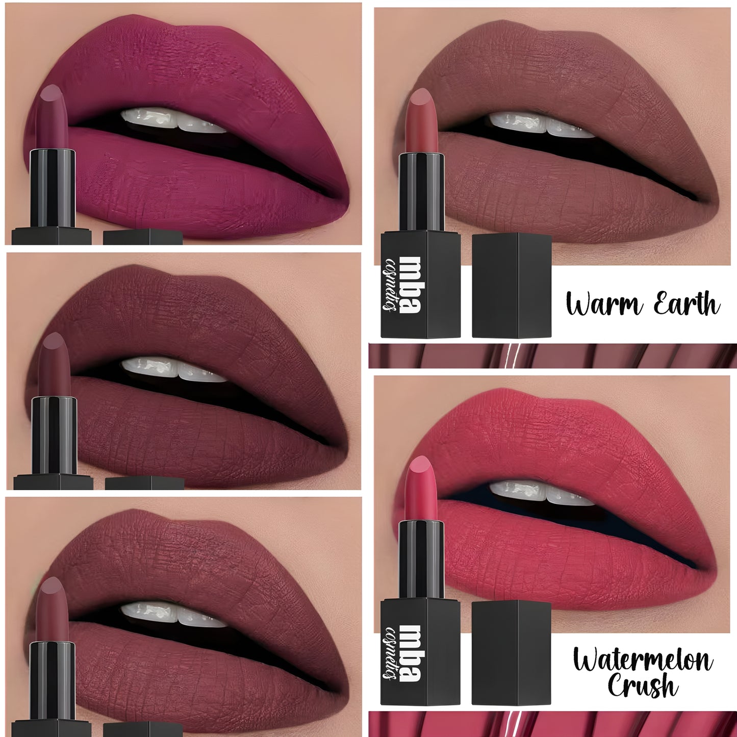 Warm Earth-Velvet Lipstick