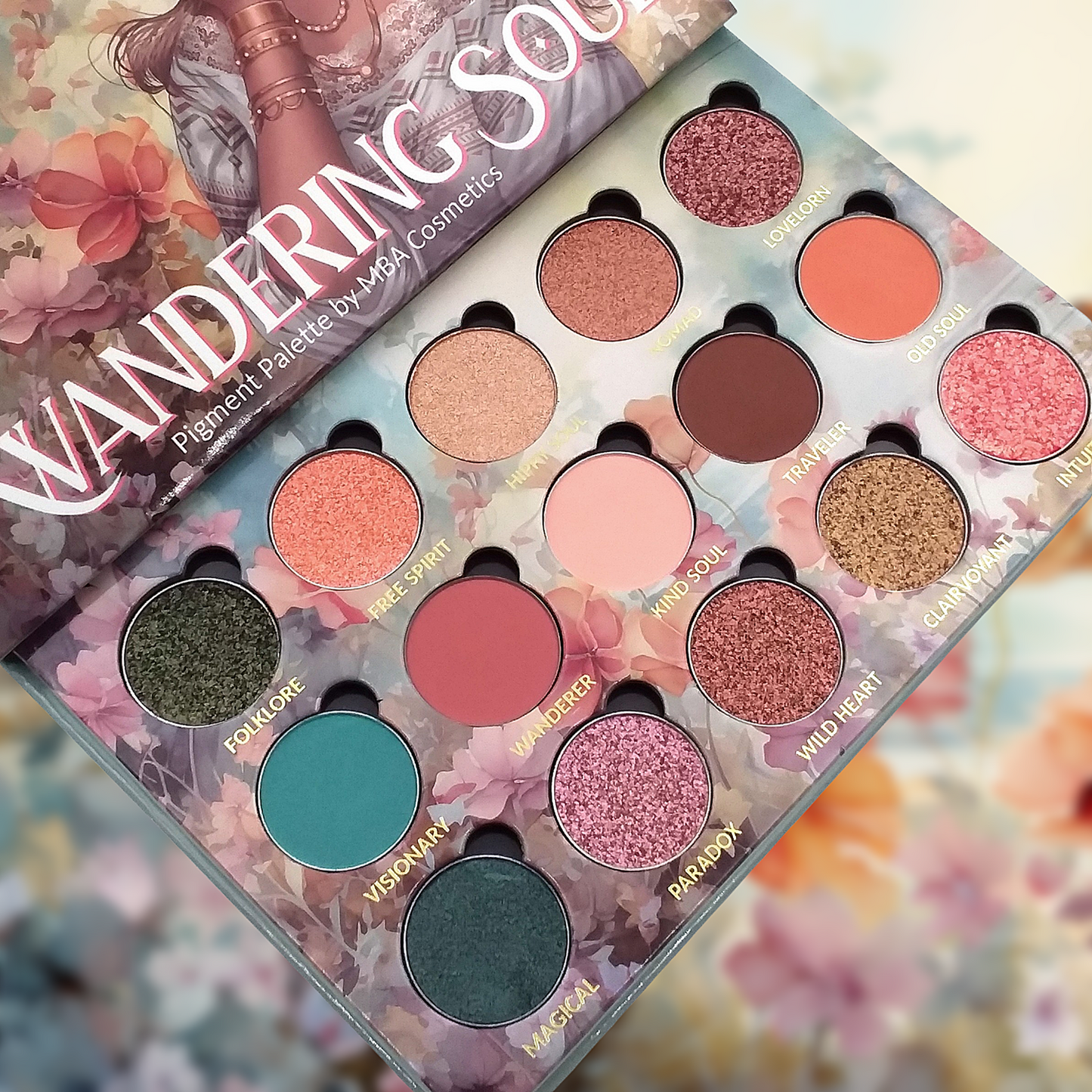 Wandering Soul-Pressed Pigment Palette