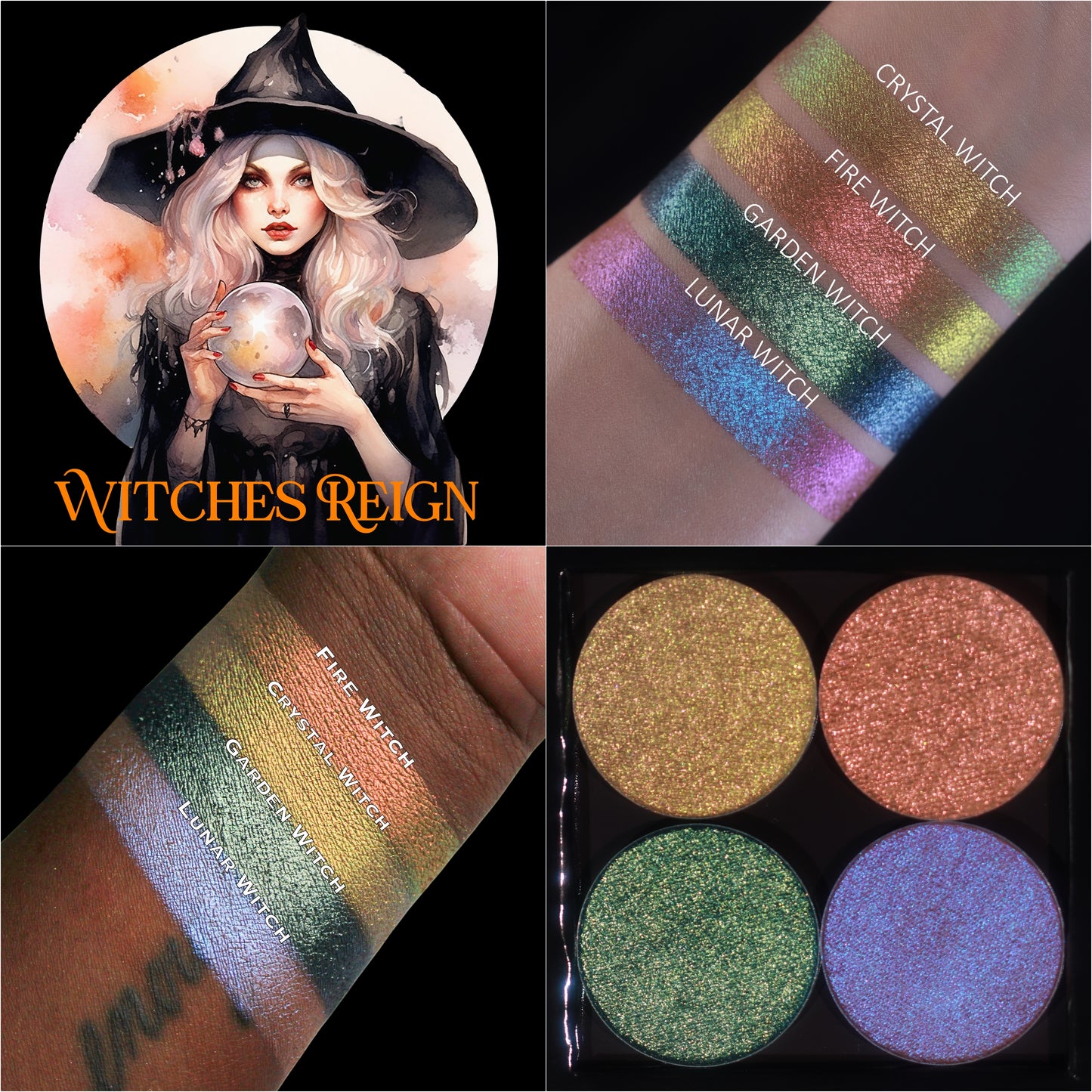 Witches Reign Collection-Multichrome Eyeshadows
