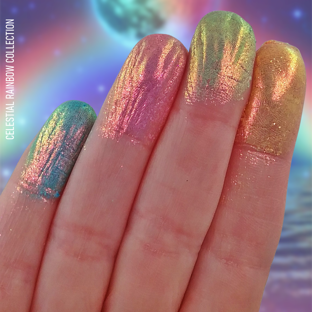 Celestial Rainbow Collection-Multichrome Eyeshadows