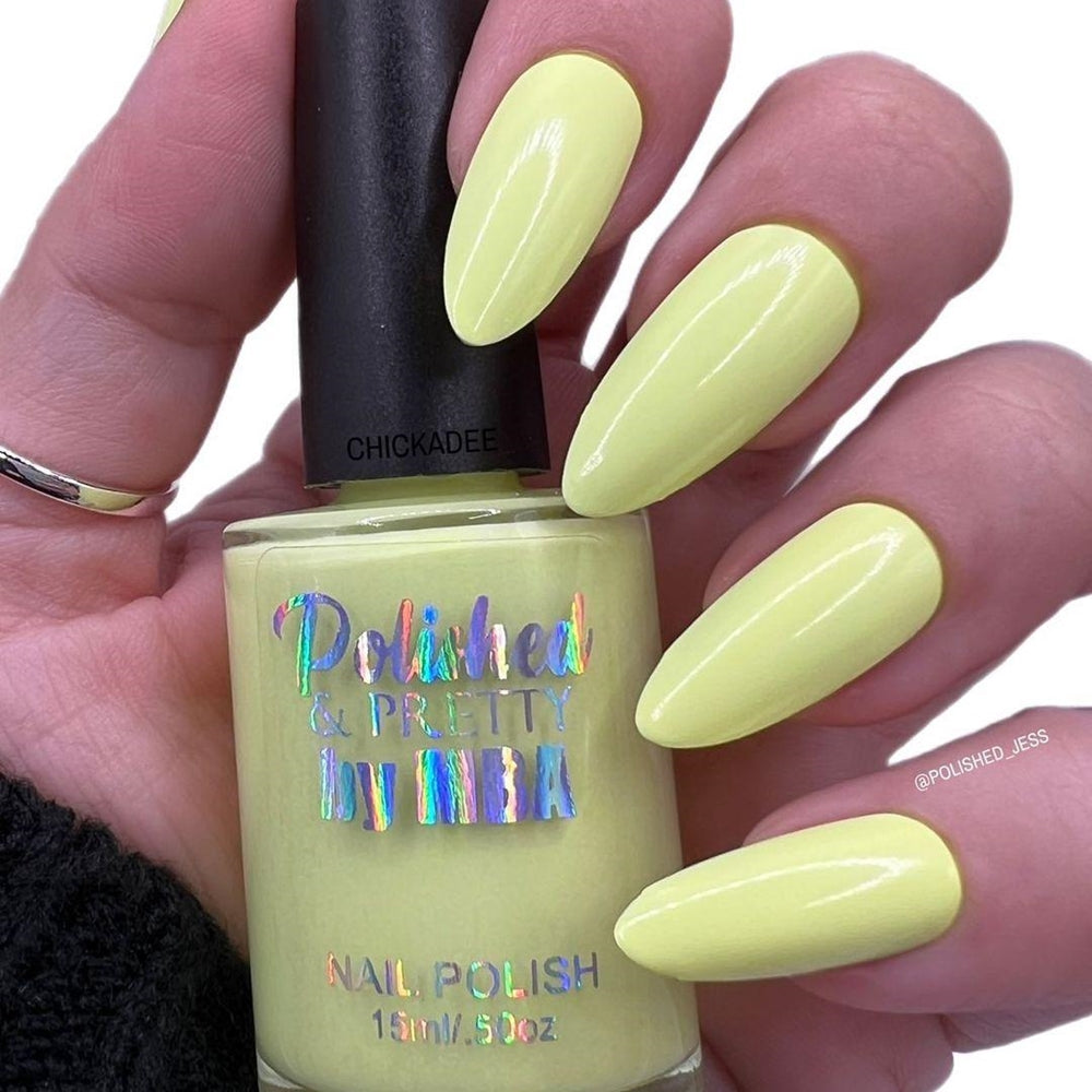 Chickadee-Pastel Neon Nail Polish-Large 15ml Bottle