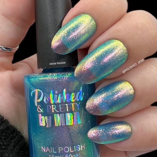 Infinite Rainbow-Multichrome Polish-Large 15ml Bottle