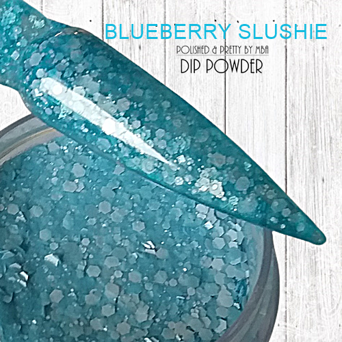 DUO-Malibu & Blueberry Slushie-Dip Powder