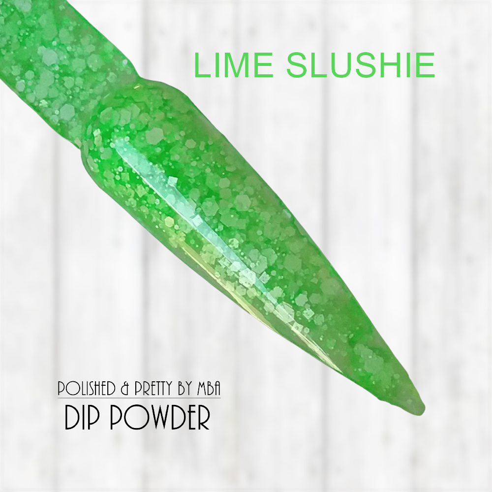 Lime Slushie-Dip Powder