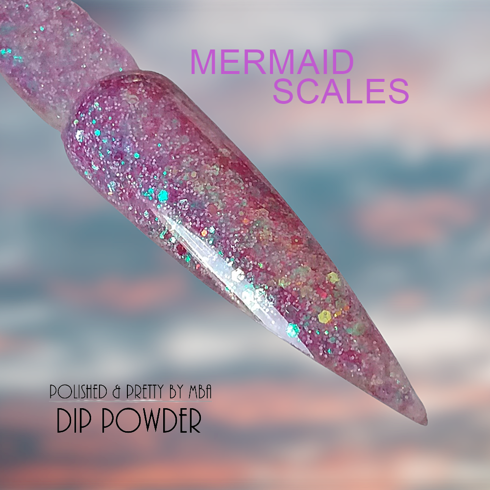 Mermaid Scales-Dip Powder