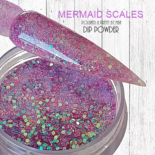 Mermaid Scales-Dip Powder