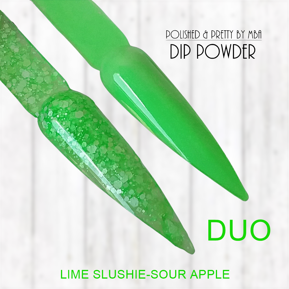 DUO-Lime Slushie & Sour Apple-Dip Powder