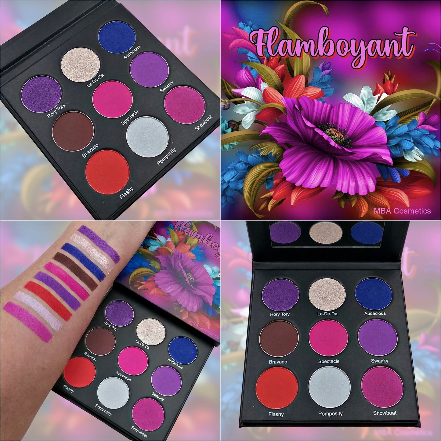 Flamboyant Eyeshadow Palette