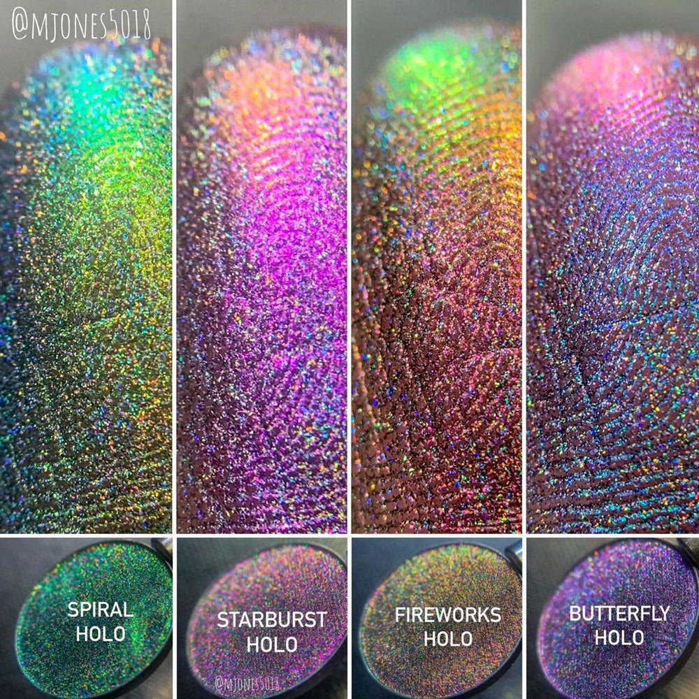 Galaxy Holo Collection- Holographic Multichrome Eyeshadows