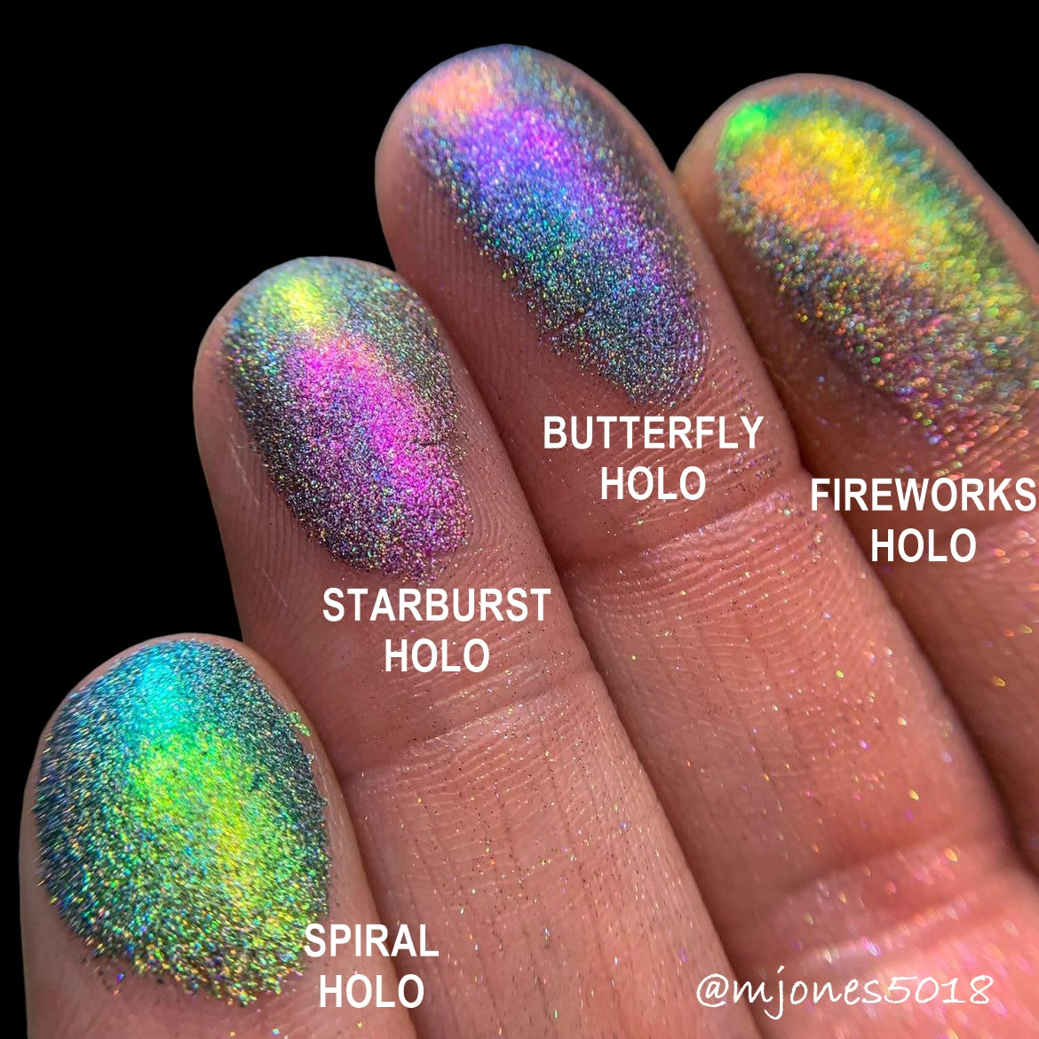 Galaxy Holo Collection- Holographic Multichrome Eyeshadows