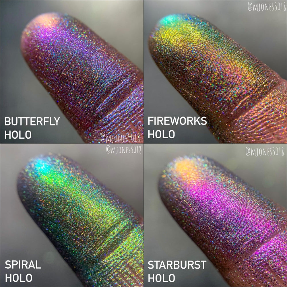 Galaxy Holo Collection- Holographic Multichrome Eyeshadows