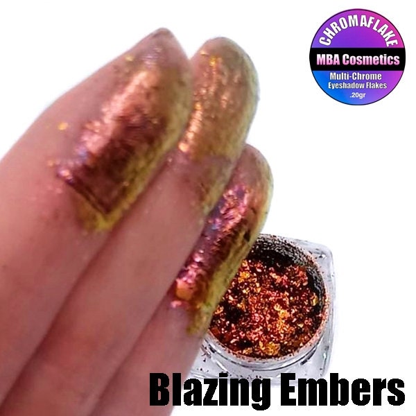 Blazing Embers-Chromaflake Multichrome Flake Eyeshadow Flakes