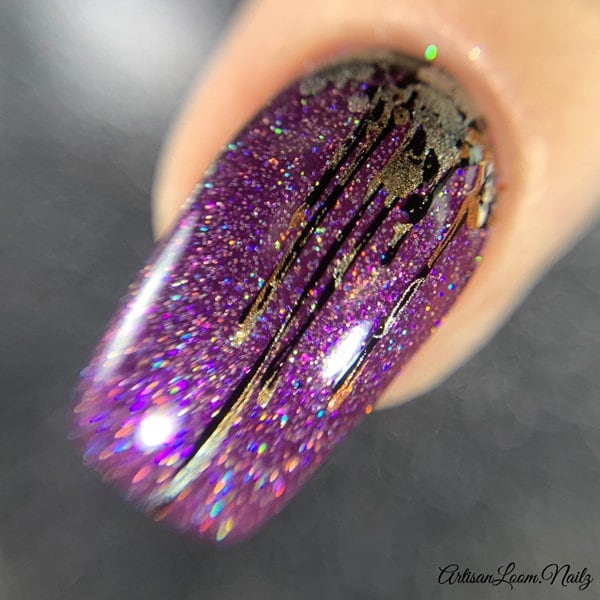 In A Tizzy-Holographic Nail Polish Large 15ml