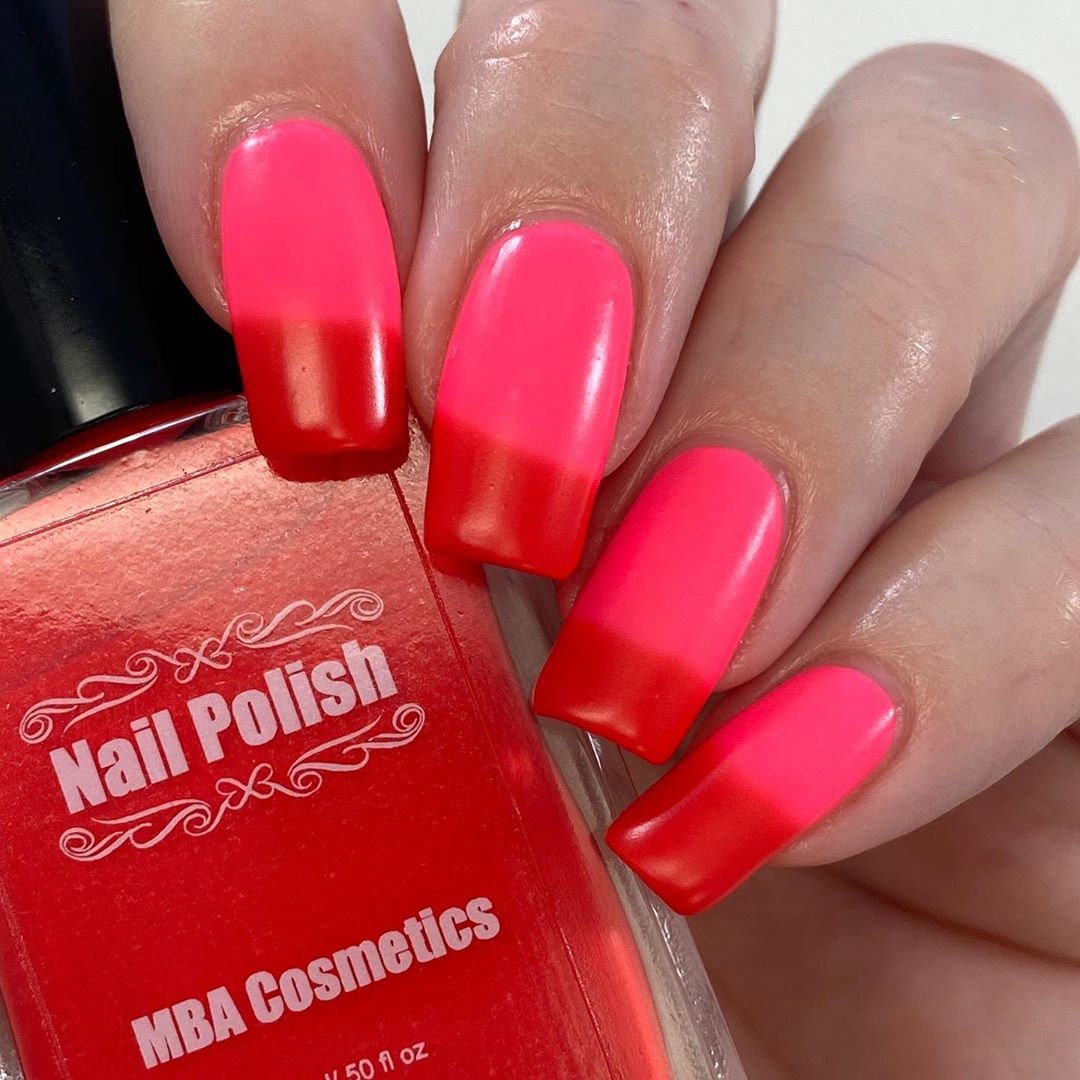 Its 5 O'Clock Somewhere Neon-Thermal Duo-Nail Polish Large 15ml