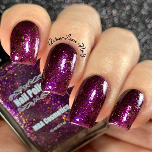 Grape Intentions-Cruelty Free Nail Polish-Large-15ml