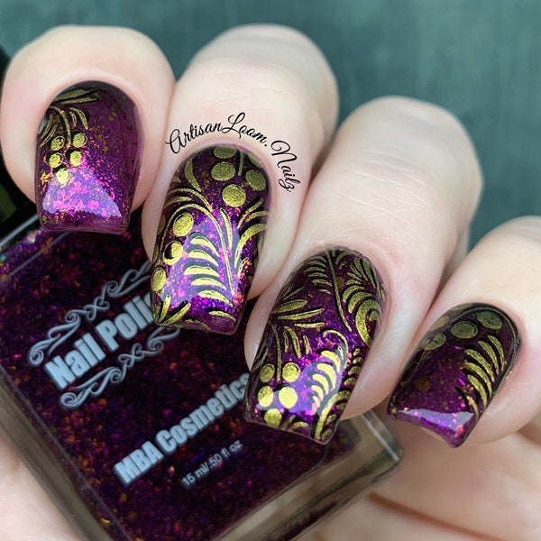 Grape Intentions-Cruelty Free Nail Polish-Large-15ml
