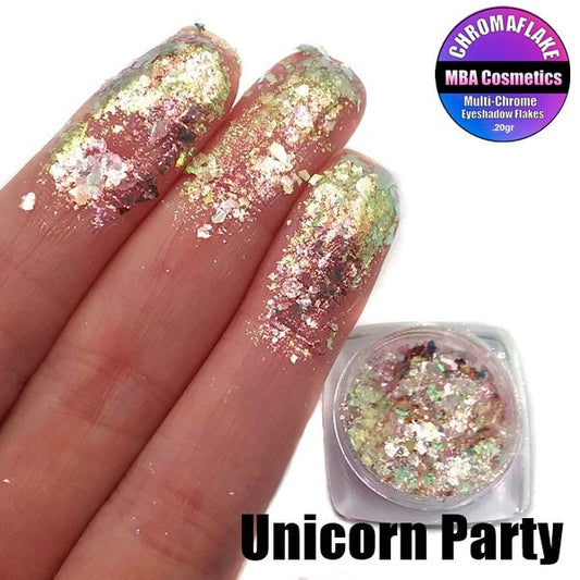 Unicorn Party-Chromaflake Multichrome Flake Eyeshadow Flakes