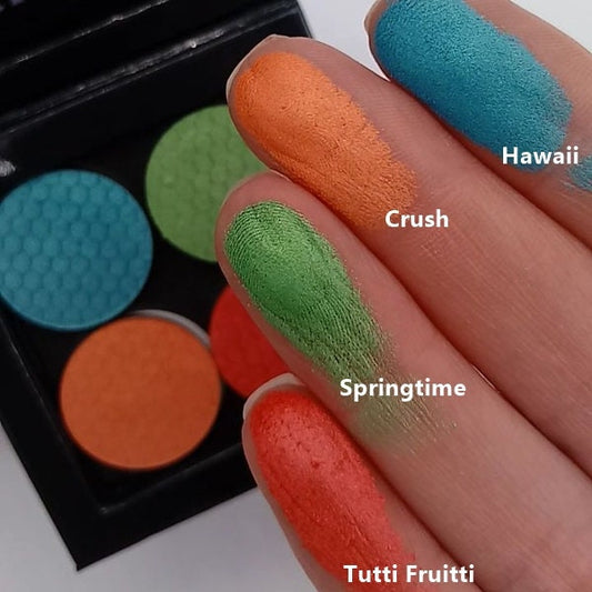Orange Pressed Mineral Eyeshadow-Crush